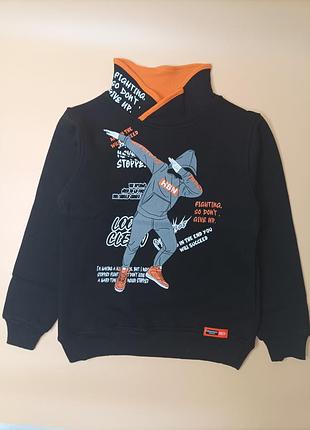 Свитшот теплый с начесом