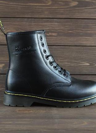 Сапоги зимние dr. martens 1460 black