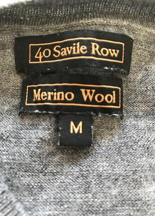 Джемпер вовна 40 savile row 4