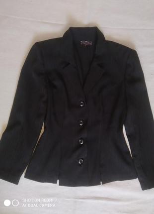 Брендовый стильный блейзер/жакет/пиджак с застежкой на четыре пуговицы, длинный рукав, с разрезами, от michael kors5 фото