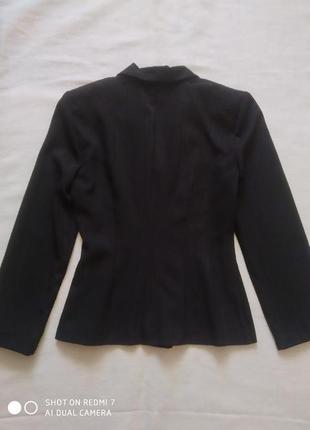 Брендовый стильный блейзер/жакет/пиджак с застежкой на четыре пуговицы, длинный рукав, с разрезами, от michael kors6 фото
