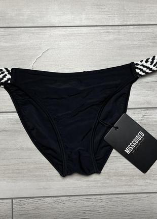 Чёрные плавки трусики от купальника missguided