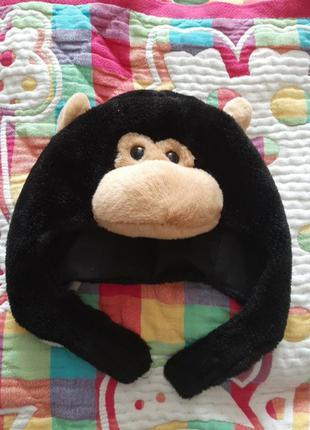 Шапка безьянка