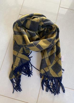 Большой тёплый шарф зимний вариант/ unisex