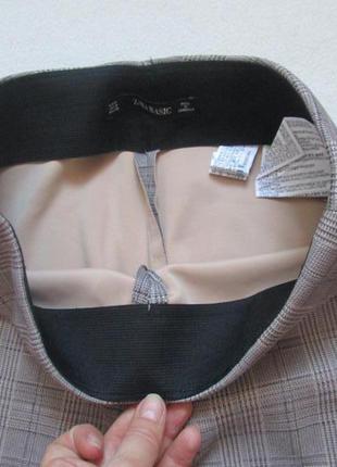 Шикарні стрейчеві щільні штани жіночі в клітку zara оригінал 🍁🌹🍁7 фото