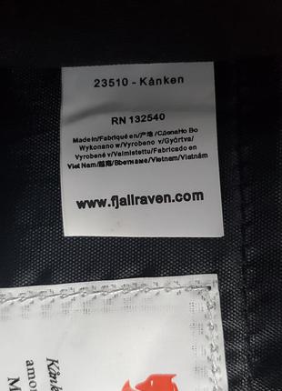 Рюкзак fjallraven kanken mini f23561 5326 фото