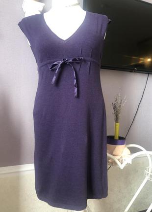 Тепле плаття сарафан безрукавка promod кольору very peri