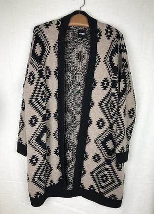 Вовняний кардиган maddison weekend довгий светр maddison weekend