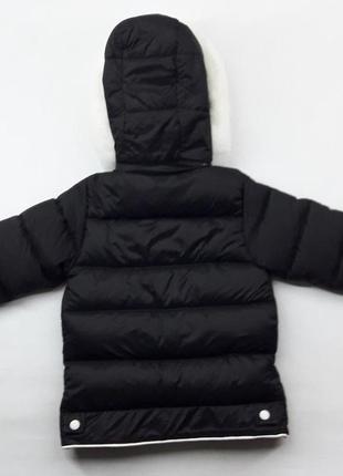 Зимняя куртка с опушкой для девочки3 фото