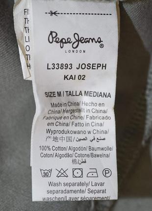 Женская винтажная рубашка из денима, от английского бренда pepe jeans6 фото