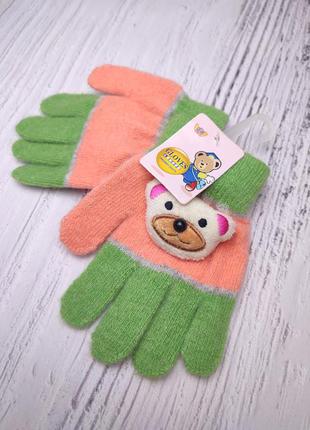 Дитячі рукавички для дівчаток
