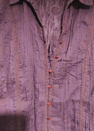Блузка, блуза, из жатого материала.3 фото
