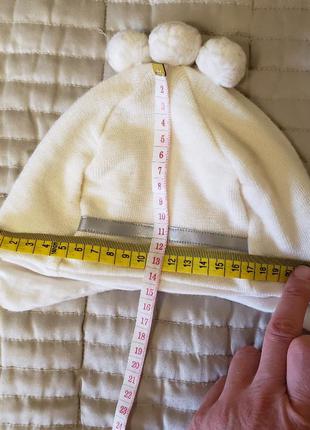 Reima 100% шерсть мериноса шапочка новорожденному 44-48 см 3-6-9 м мальчику девочке10 фото