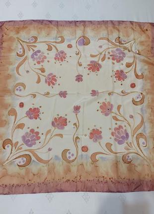 Хустка з натурального шовку /батік/