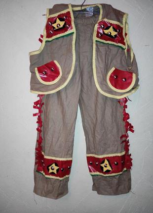 Карнавальний костюм індіанець,ковбой