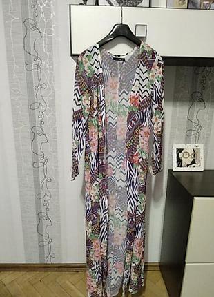 Пляжна накидка кімоно парео з