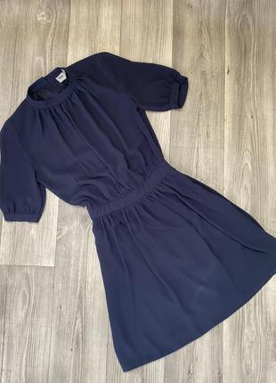 Базовое шифоновое платье 👗 со сводным низом2 фото