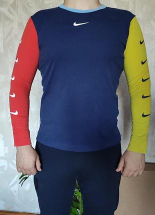 Лонгслив nike purple рашгард8 фото