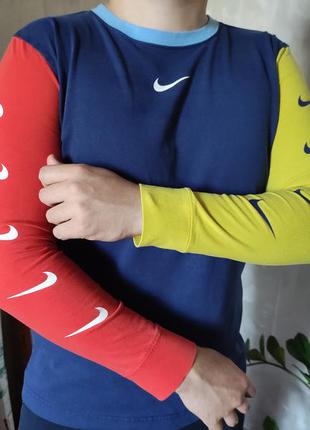 Лонгслив nike purple рашгард7 фото