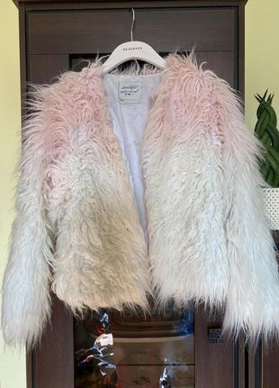 Нарядная шуба zara