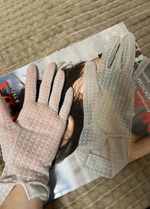 Винтажные перчатки в стиле dior2 фото
