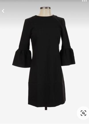 Маленьке чорне базове плаття zara