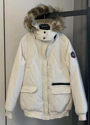 Tally weijl куртка удобная кремовая зима/осень  новая размер 38 (м)