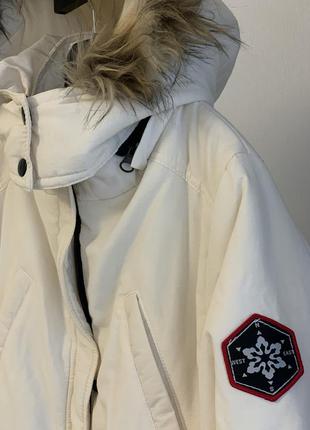 Tally weijl куртка удобная кремовая зима/осень  новая размер 38 (м)5 фото