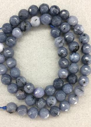 Бусины из натурального камня агат