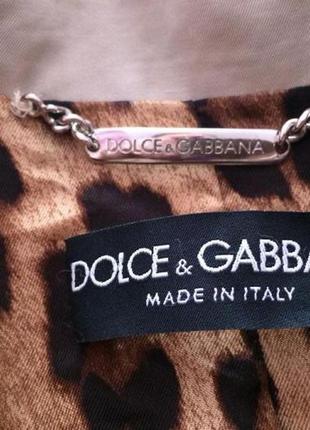 Плащ dolce&gabbana d&g оригинал4 фото