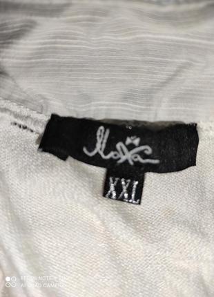 Джемпер сорочка обманка бренд маха кофта стрейч3 фото