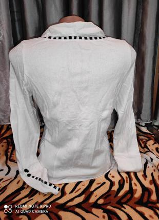 Джемпер сорочка обманка бренд маха кофта стрейч2 фото