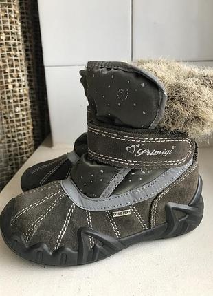 Зимові термо черевики primigi, gore-tex 25р. оригінал