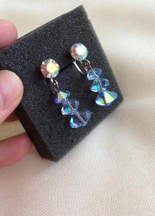 Серьги на винтах винтаж