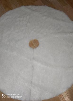 Меховая юбка под ель.4 фото