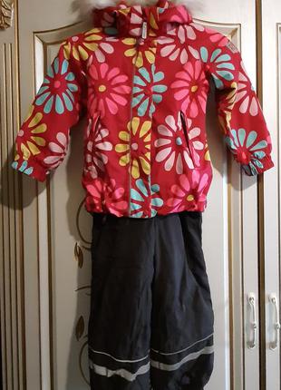 Курточка reima tec p. 104 полукомбинезон lenne р. 110