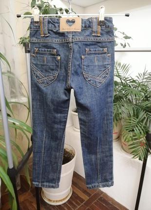 Классическое джинсы скинни для девочки grd kids (польша) р-р 4года.2 фото
