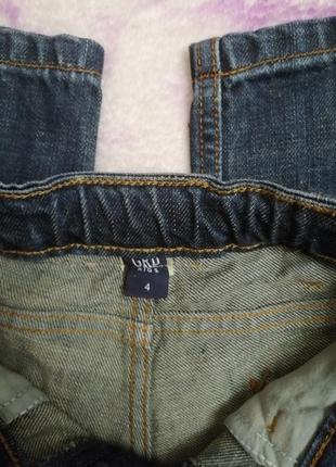 Классическое джинсы скинни для девочки grd kids (польша) р-р 4года.3 фото