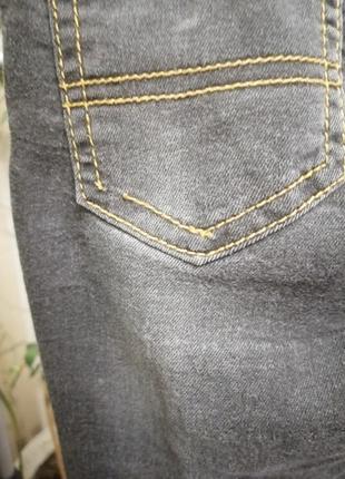 Серые джинсы скинни для девочки dirkje jeans р-р 5 лет 110см4 фото