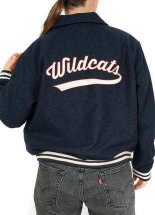 Levi's wildcats шерстяная куртка бомбер jwh101972