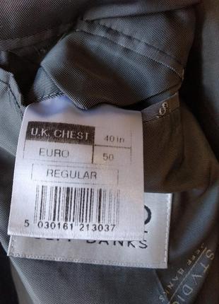 Піджак | чоловічий піджак | euro 50 regular | шерсть8 фото