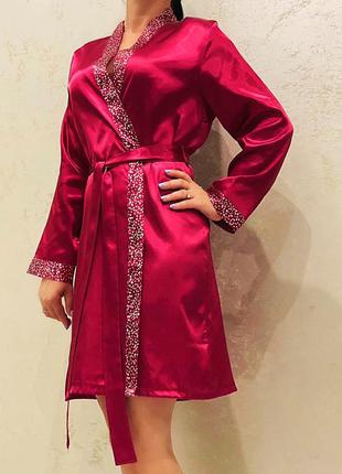 Халат атлас per una