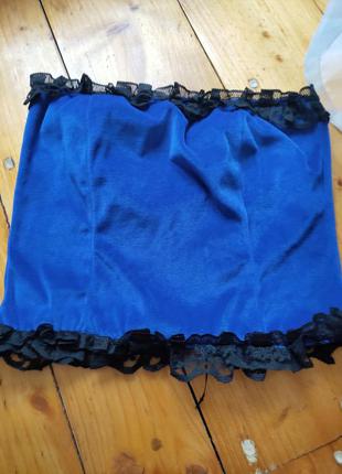 Бархатный корсет