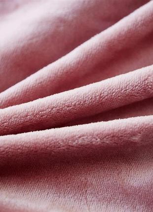 Плед мікрофібра "homytex" рожевий2 фото