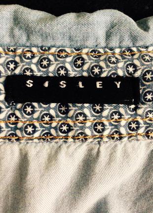 Легкая джинсовая рубашка 5