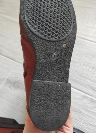 Демисезонные ботинки из натуральной кожи5 фото