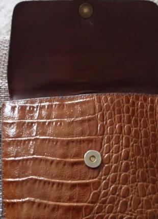Вінтажна шкіряна сумочка крос боді від бренду la toscana італія 100%оригінал5 фото