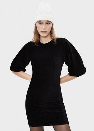 Вельветовое платье bershka 2