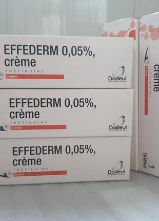 Effederm (tretinoin) 0.05% crème , эффедерм (третиноин) 0,05% крем 30 от прыщей и морщин