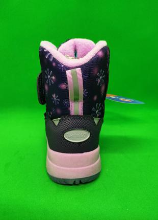 Зимові черевики для дівчинки мембранні з 24 по 29 розміри flamingo6 фото